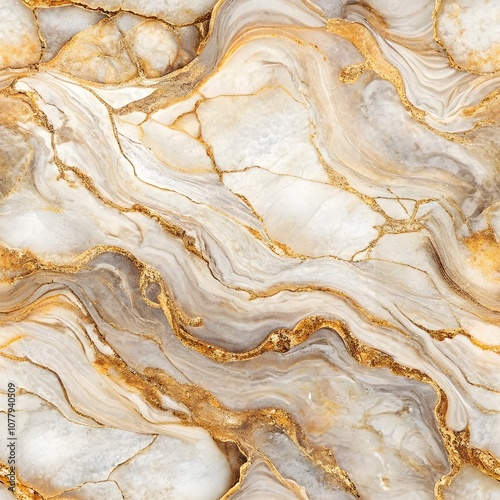 white golden  modern marbel and tile texture generated by Ai	