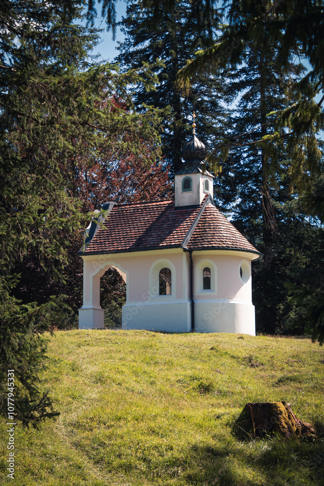 Kapelle Maria Königin am Lautersee bei Mittenwald