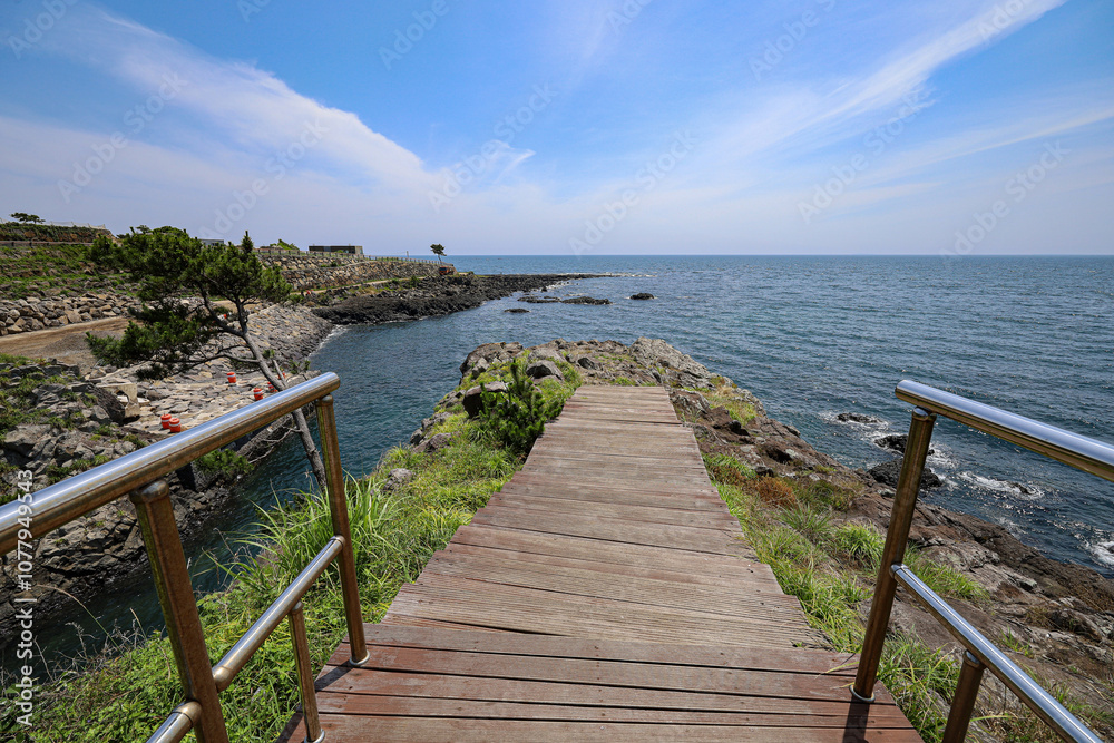 Obraz premium 제주 서귀포시 월평동 월평포구