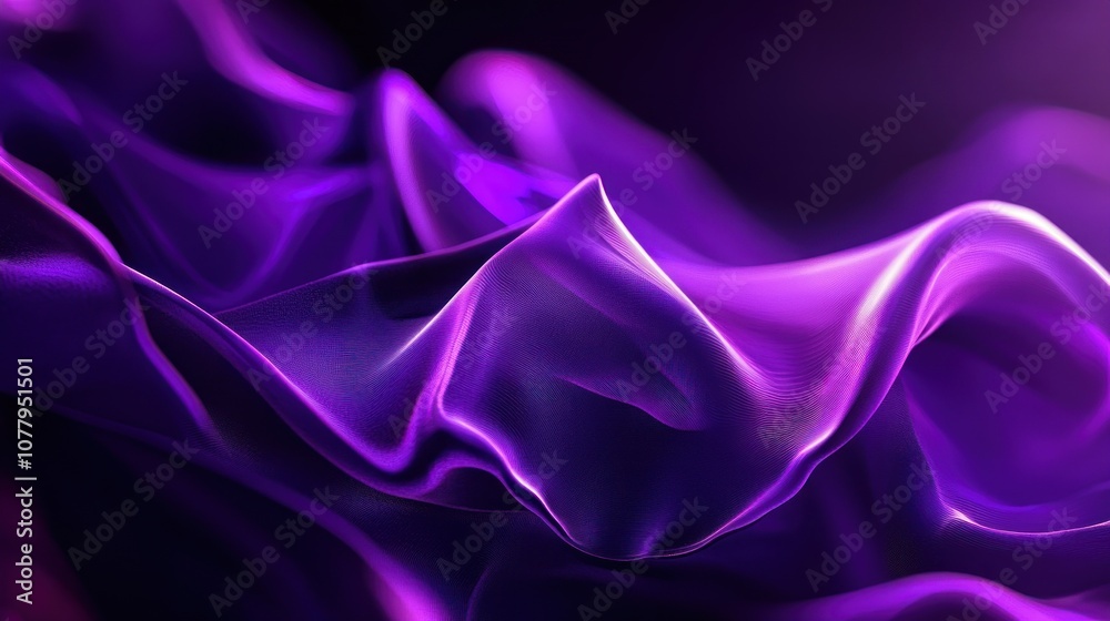 Fototapeta premium Abstract Purple Silk Texture