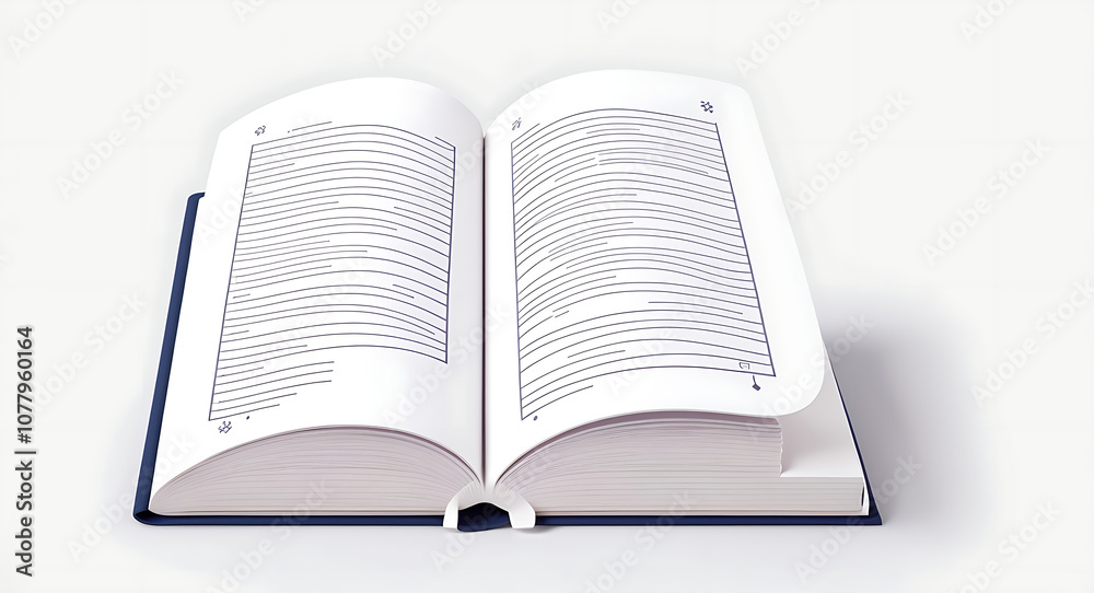 “Flat Icon of a Book with a Bookmark Ribbon” – A Minimalist 2D Flat Illustration of an Open Book with a Ribbon Marker, Symbolizing Reading and Education, on a White Background “Flat Icon of a Book with a Bookmark Ribbon” – A Minimalist 2D Flat Illustration of an Open Book with a Ribbon Marker, Symbolizing Reading and Education, on a White Background