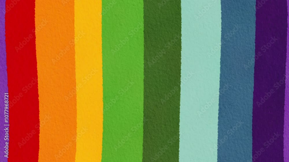 Rainbow Bad TV Screen Animation Background in Watercolor Style with Cute Color Palette Rainbow Bad TV Screen Animation Background in Watercolor Style with Cute Color Palette