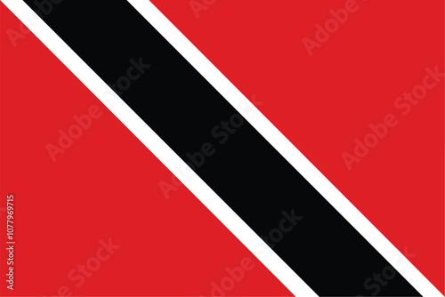 Free Download Nationall flag of Trinidad and Tobago. Vector illustration
 - GFXLoad