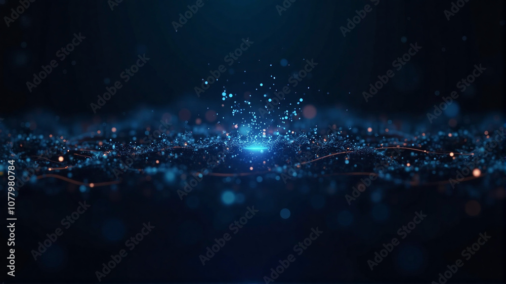 Obraz premium christmas tree in night