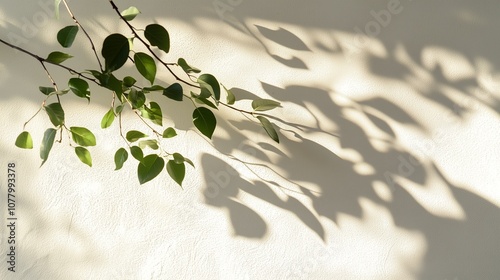 leaves and shadow
