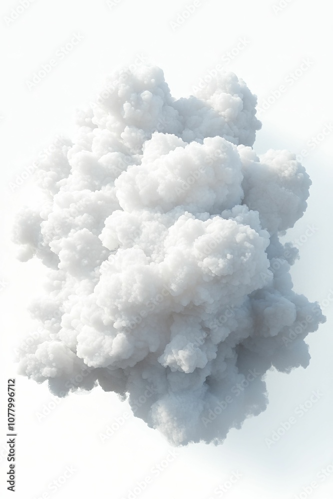 Fluffy white cloud isolated on white background. Fluffy white cloud isolated on white background.