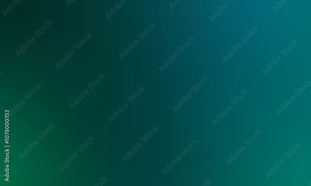 Dark green blue smooth empty background.