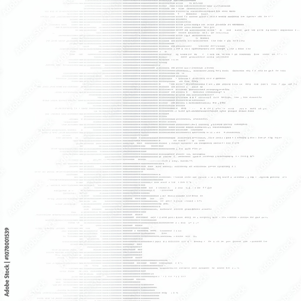 Computer code on a white background. Computer code on a white background.