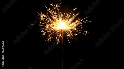 digital technology flash fairy wand fireworks illustration poster background