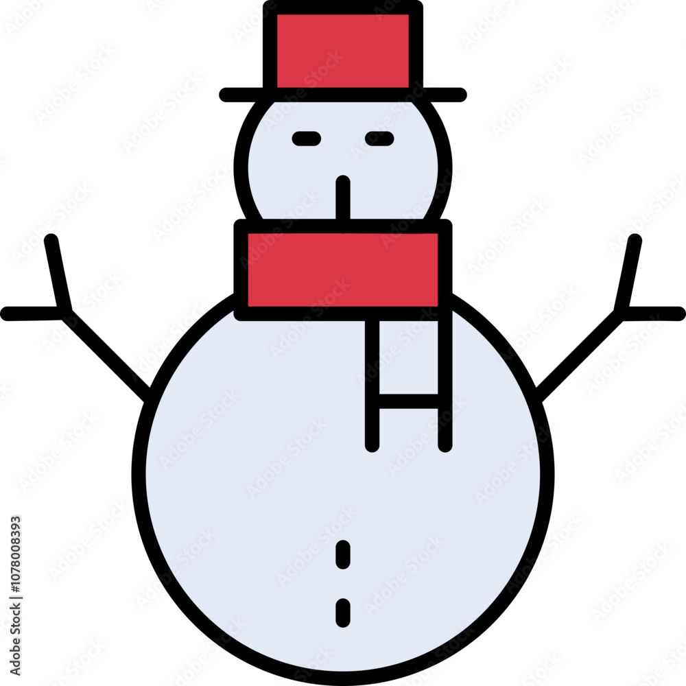 Christmas, snowman, winter, snow Icon Christmas, snowman, winter, snow Icon