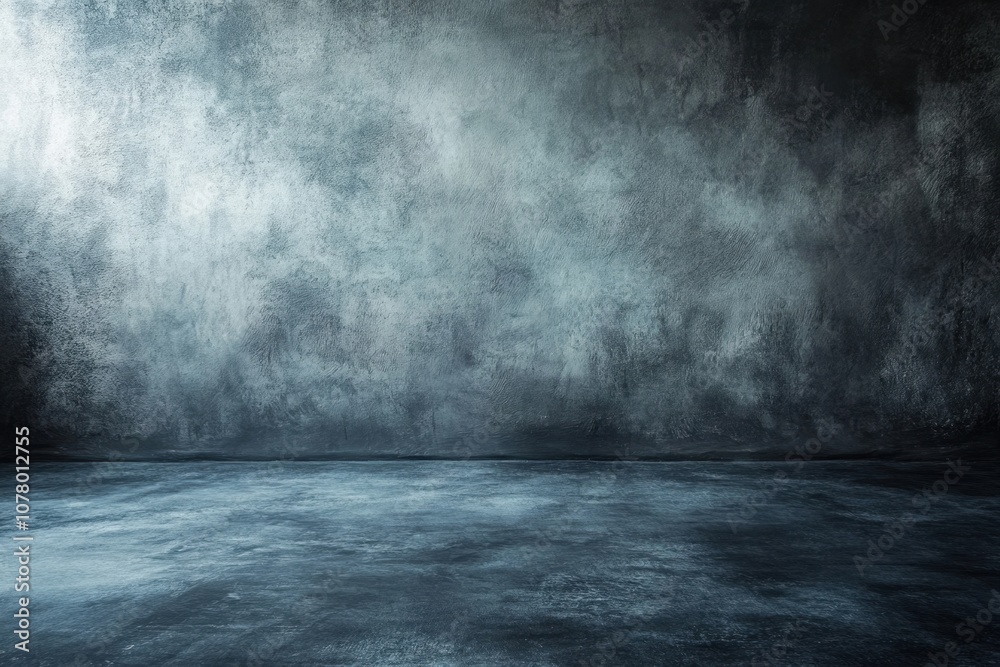 Dark grunge concrete wall and floor with spotlight. Dark grunge concrete wall and floor with spotlight.