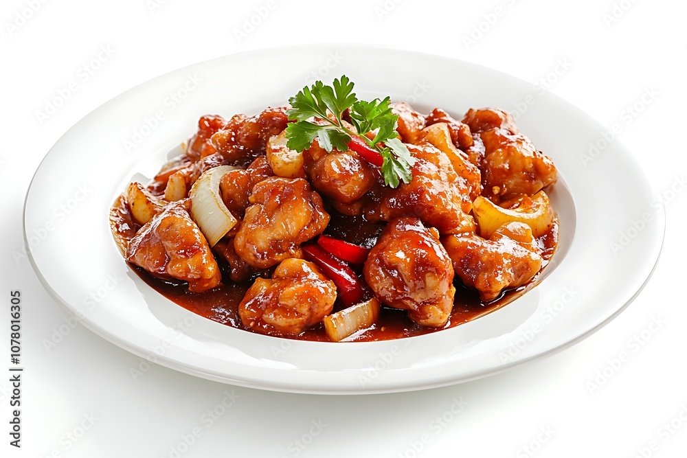Chicken, Korean style fried chicken Chicken, Korean style fried chicken