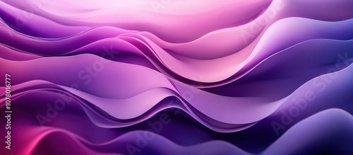 Abstract wavy background with pink, purple, and blue colors.