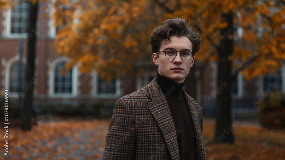 Stylish Fall Fashion Portrait Stylish Fall Fashion Portrait