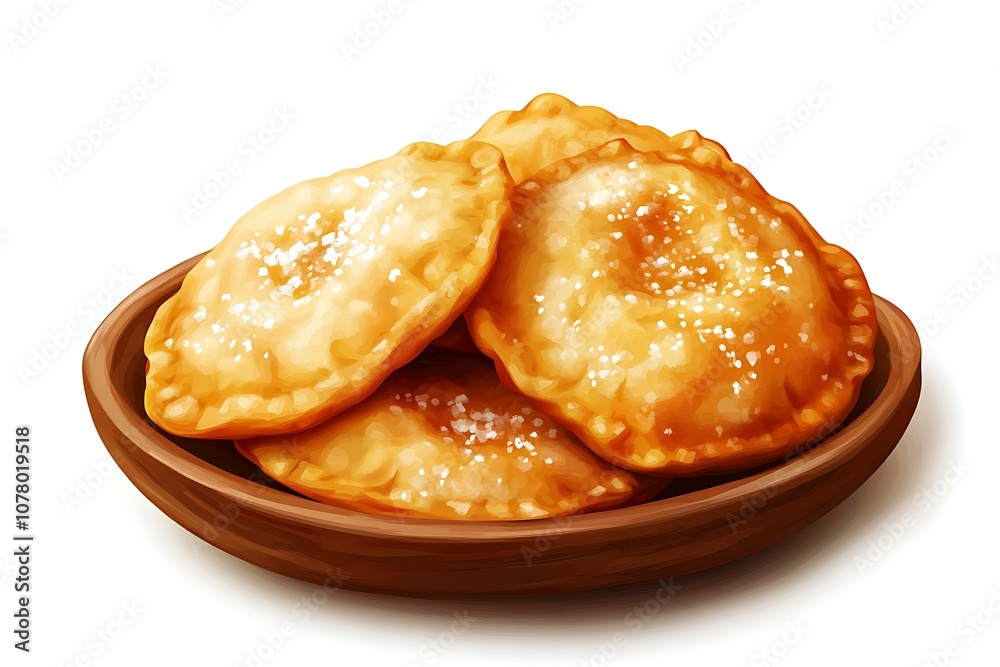 mexican food Corn tostada in dish isolated mexican food Corn tostada in dish isolated