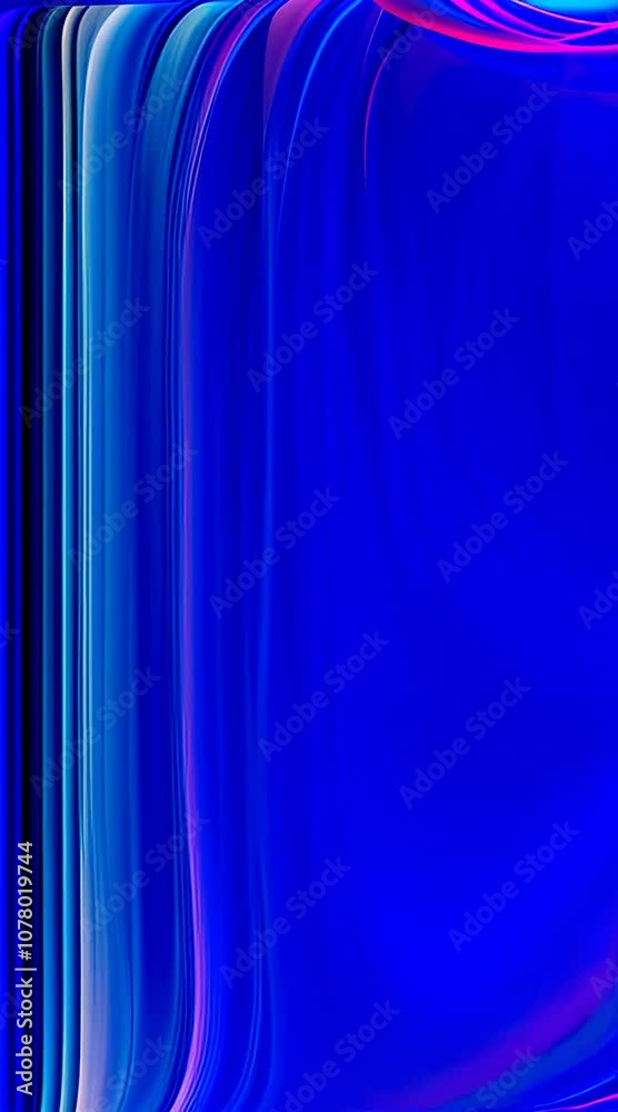 Abstract Gradient Waves Seamless Loop in High Resolution – Perfect for Modern Backgrounds, Digital Art, and Creative Motion Design Projects
