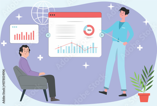 216 - Report Concept Illustrati