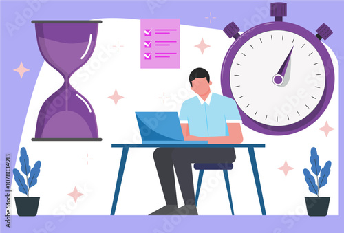 215 - Deadline Concept Illustra