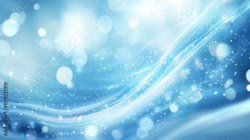 Elegant Soft Bokeh Background with Gentle Glowing Spots for Luxurious Design