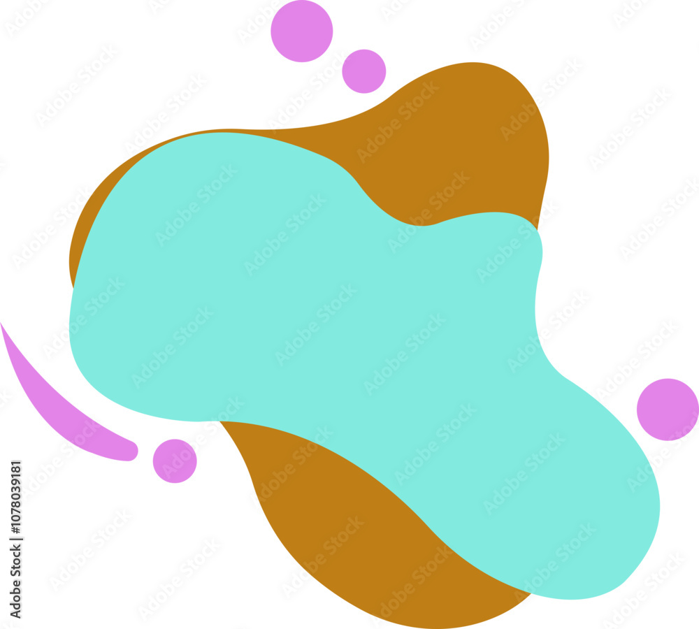 Abstract Blob Text Box Abstract Blob Text Box