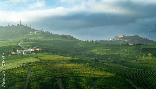 landscape with mountains