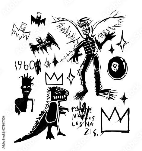 Horror doodling