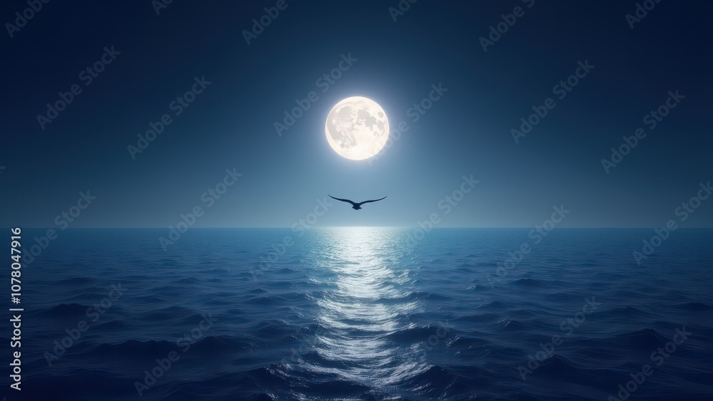 Star with silhouette landscape for peaceful themes. A lone bird soars above the tranquil ocean, with the sun setting in a serene twilight, casting a soft pink glow on the horizon. Star with silhouette landscape for peaceful themes. A lone bird soars above the tranquil ocean, with the sun setting in a serene twilight, casting a soft pink glow on the horizon.