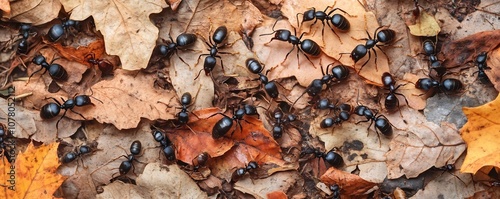 Intricate Teamwork of Ants ...