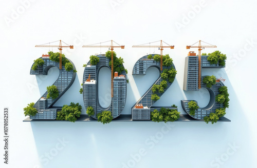 2025 urban green growth: sustainable city development and architectural innovation