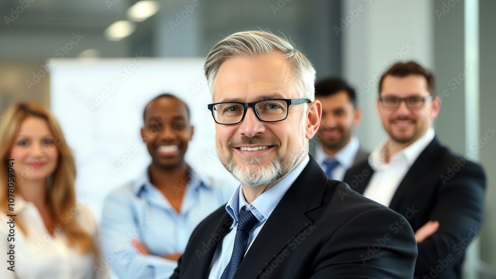 Professional Business Team Portrait in Office Setting, Confident and Diverse Group of Employees, Perfect for Corporate Marketing and Branding Professional Business Team Portrait in Office Setting, Confident and Diverse Group of Employees, Perfect for Corporate Marketing and Branding