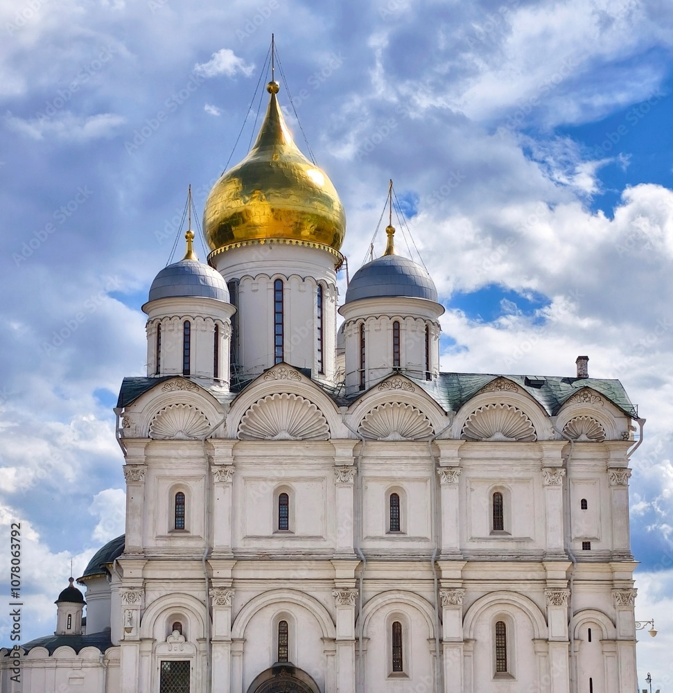 Obraz premium Moscow, Russia:The Cathedral of the Archangel , a Russian Orthodox church dedicated to the Archangel Michael.