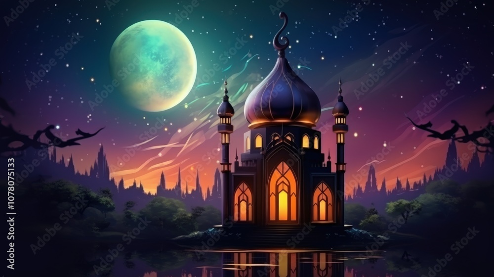 Enchanted Evening at a Mystical Palace Enchanted Evening at a Mystical Palace
