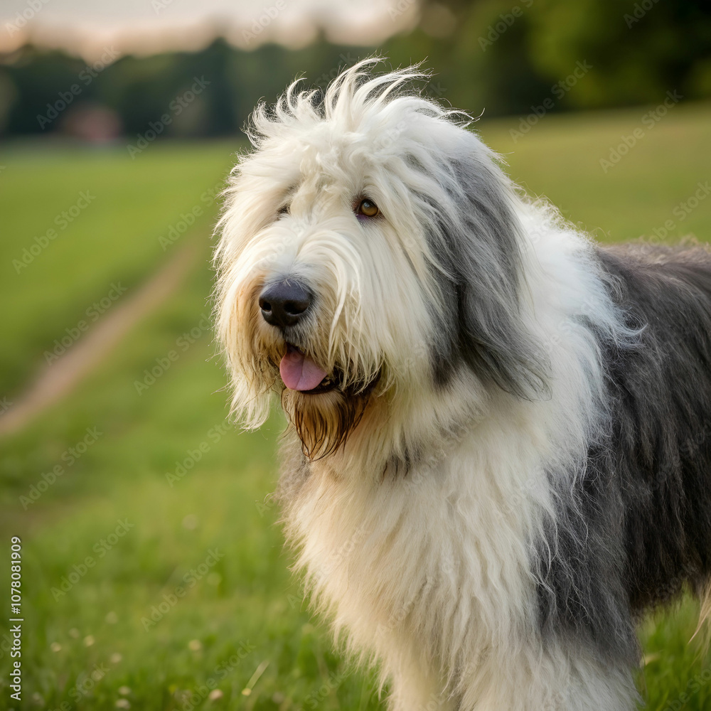 The Old English Sheepdog is a large, affectionate dog known for its distinctive fluffy coat, intelligence. The Old English Sheepdog is a large, affectionate dog known for its distinctive fluffy coat, intelligence.