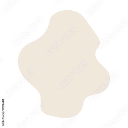 abstract blobs pastel brown for background