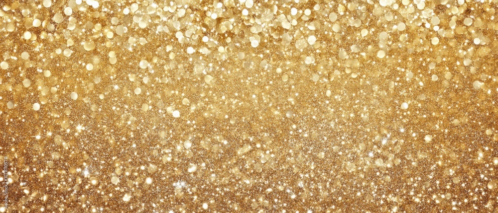 A gold background with glittery dots A gold background with glittery dots