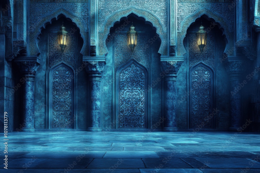 Fototapeta premium lamp on the wall