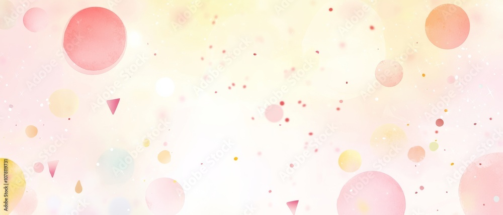 A colorful background with many small circles A colorful background with many small circles