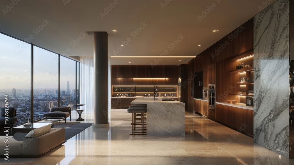 Luxury real estate properties with modern design elements Luxury real estate properties with modern design elements