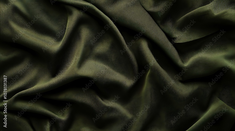 Obraz premium Plain dark olive green background with a rich tone