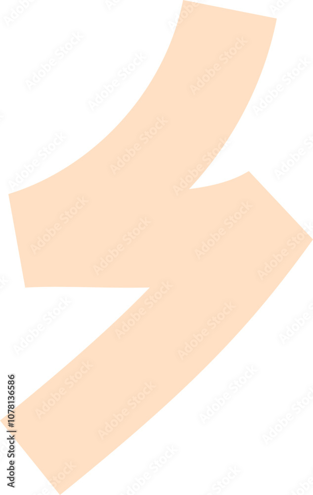 Abstract Bold Shape Graphic Element Abstract Bold Shape Graphic Element