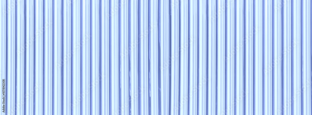 Obraz premium Metal roof blue corrugated iron sheet aluminium teal steel background wall panel tile construction siding building line pattern texture seamless architecture plate frame container floor backdrop