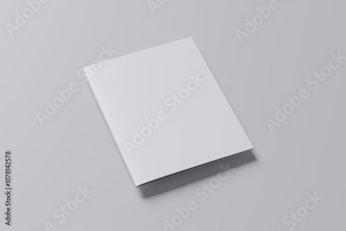 Blank Cover Brochure   
