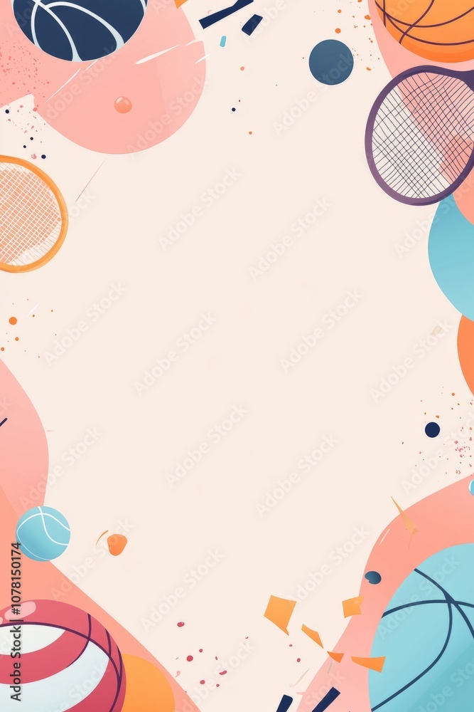 Banner template for national sports day football, basketball, badminton, tennis and volleyball background. Athletic. world sports celebration Banner template for national sports day football, basketball, badminton, tennis and volleyball background. Athletic. world sports celebration