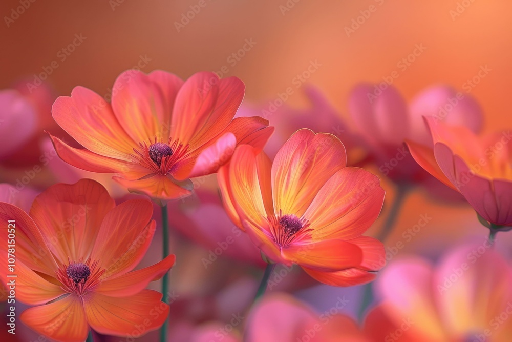 Bright contrasting natural background of an abstract blur. With macro lens Bright contrasting natural background of an abstract blur. With macro lens