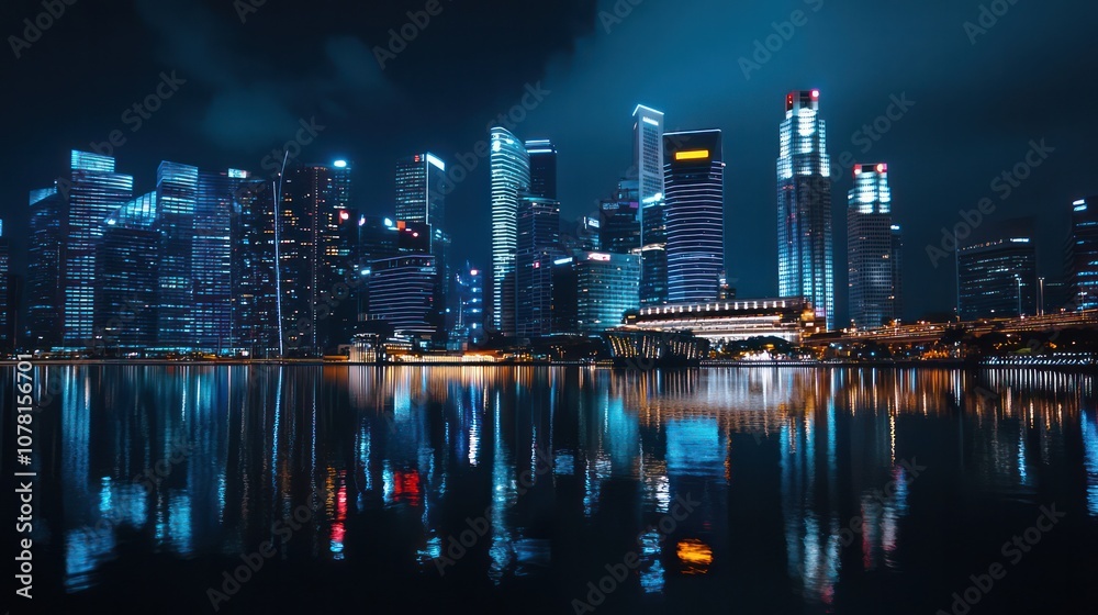 Obraz premium Cross-border tax optimization in Singapore. consultant helping client navigate international tax.