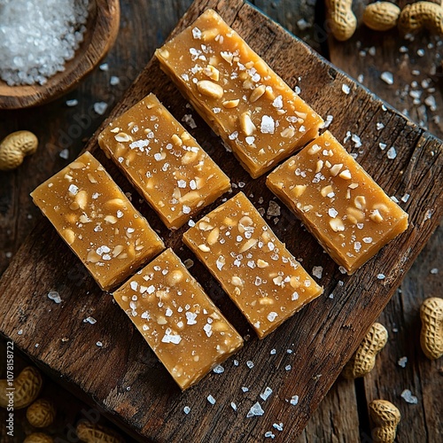 mexican palanqueta nut bars photo