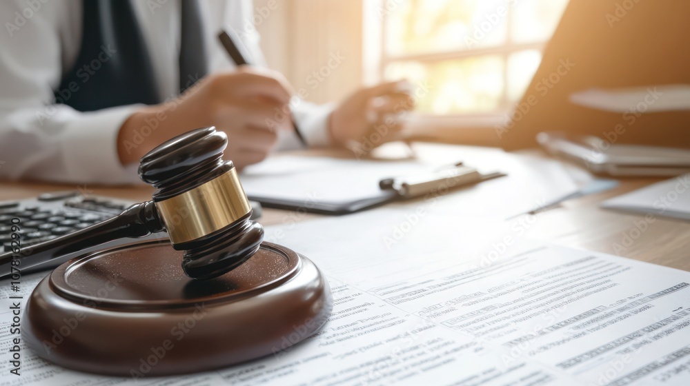 European tax attorney helping client with tax regulations. clean and bright office. European tax attorney helping client with tax regulations. clean and bright office.