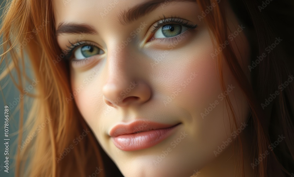 Close-up of a smiling young woman Close-up of a smiling young woman