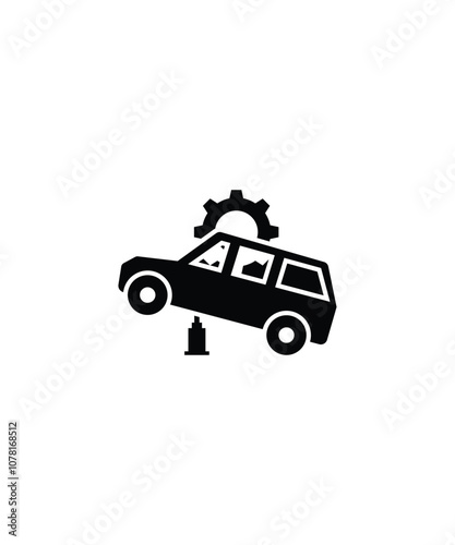 car service icon, vector best flat icon.