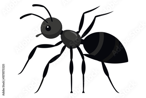 Bullet Ant Color Vector Design.